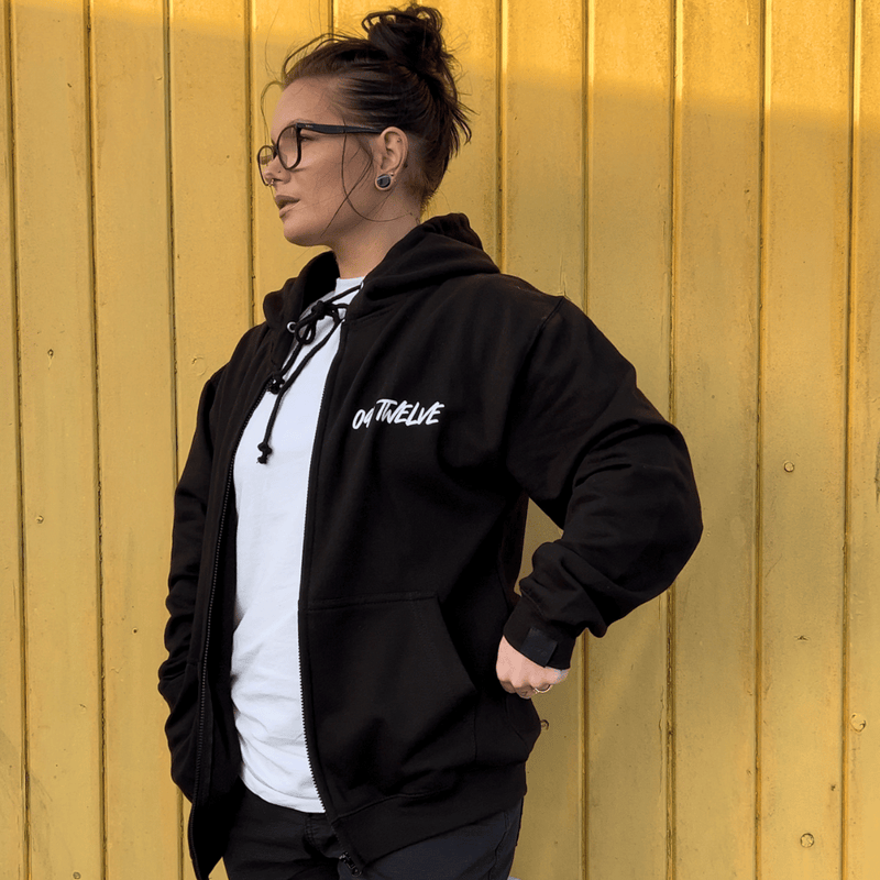 Rose'd Unisex Zipper Hoodie